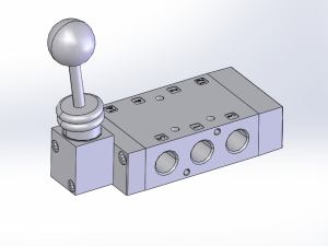 手摇唧筒三维模型