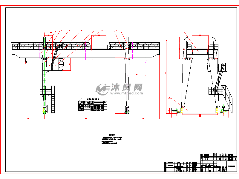 325t26ma型双梁门式起重机门架结构设计
