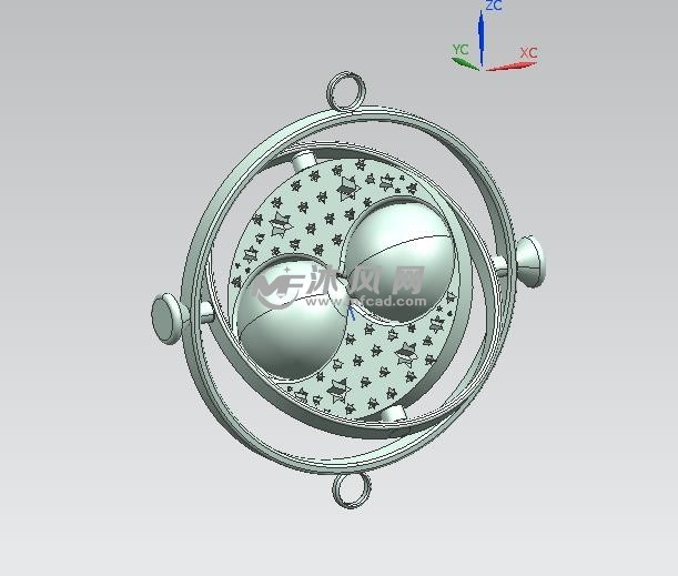可3d打印哈利波特时间转换器