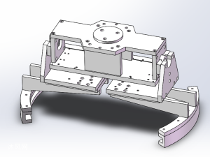圆柱形工件旋转定位夹具