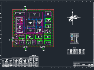 某啤酒厂总平面布置图 - autocad厂区规划图纸 - 沐风图纸