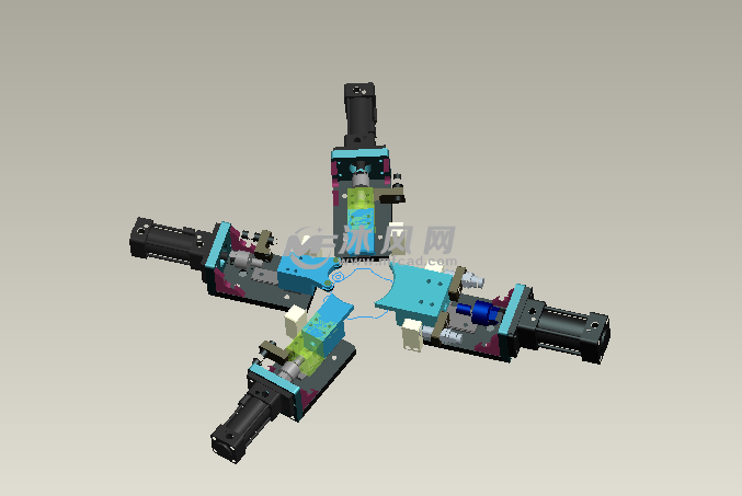 圆柱类定位结构