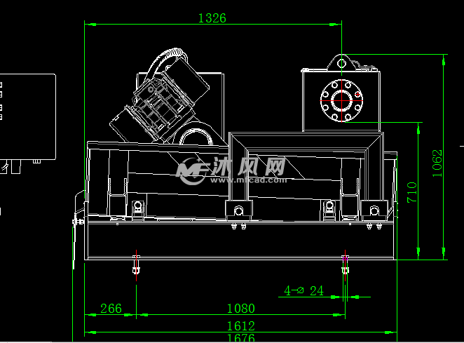 zs900-950直线脱水筛 - 工程机械/建筑机械图纸 - 沐风网