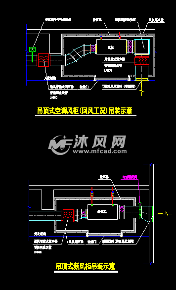 中央空调风道安装图图片