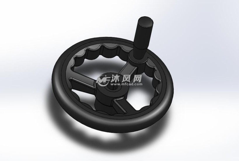 8款常用规格的机械手轮设计模型