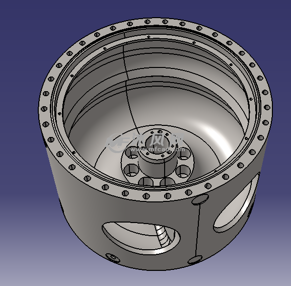 增压器涡轮机壳体