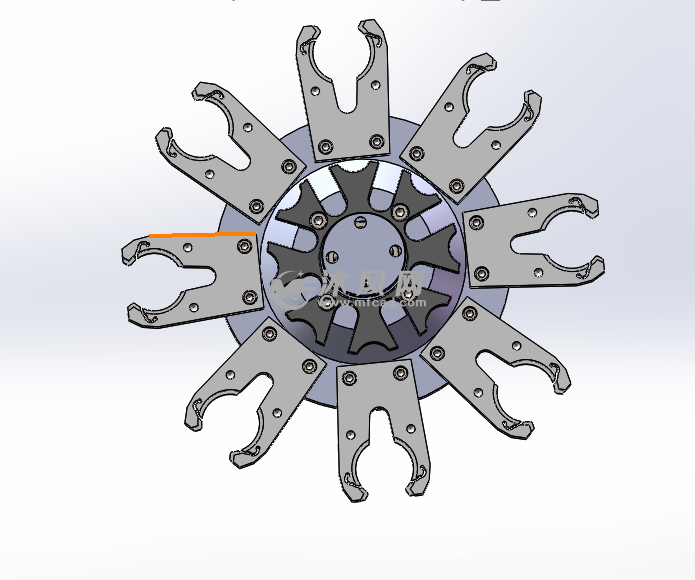 斗笠式刀库结构完整