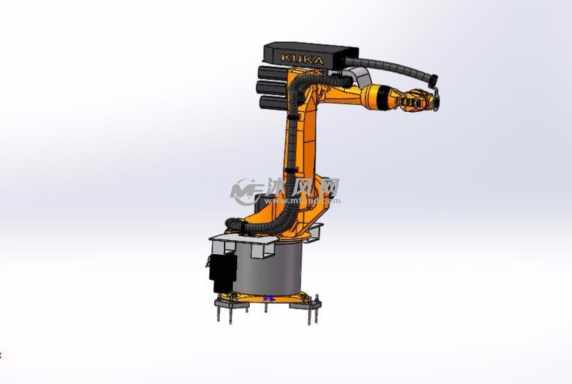 4款yv-5系列工业机器人模型图