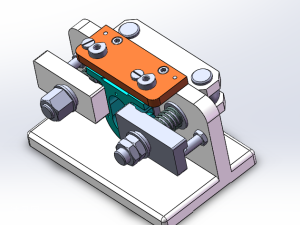 多轴箱钻孔夹具