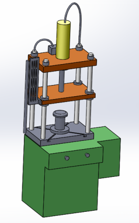 20吨四柱式液压机图纸合集的封面图