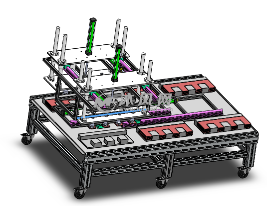 三维总装示意图