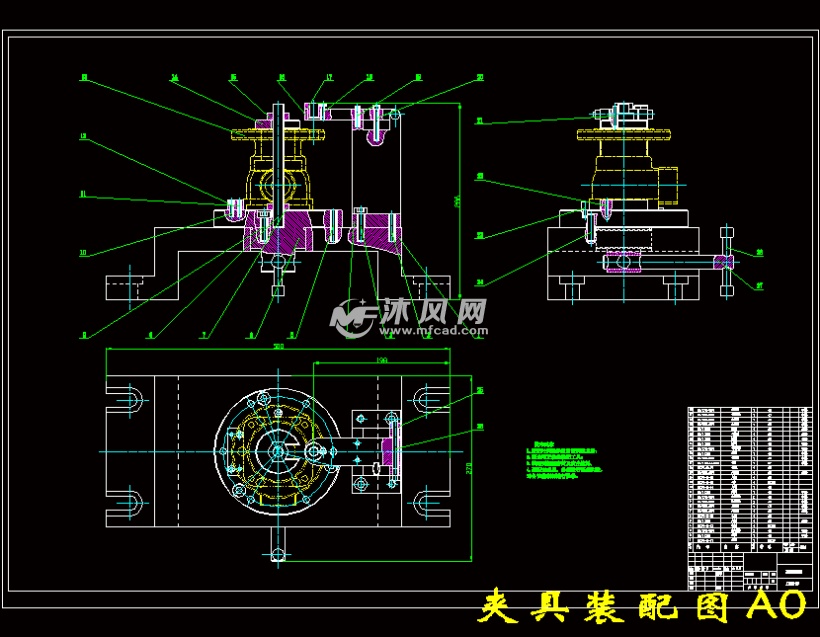 转子泵泵体的回转式钻6xФ13孔夹具设计及加工工艺规程