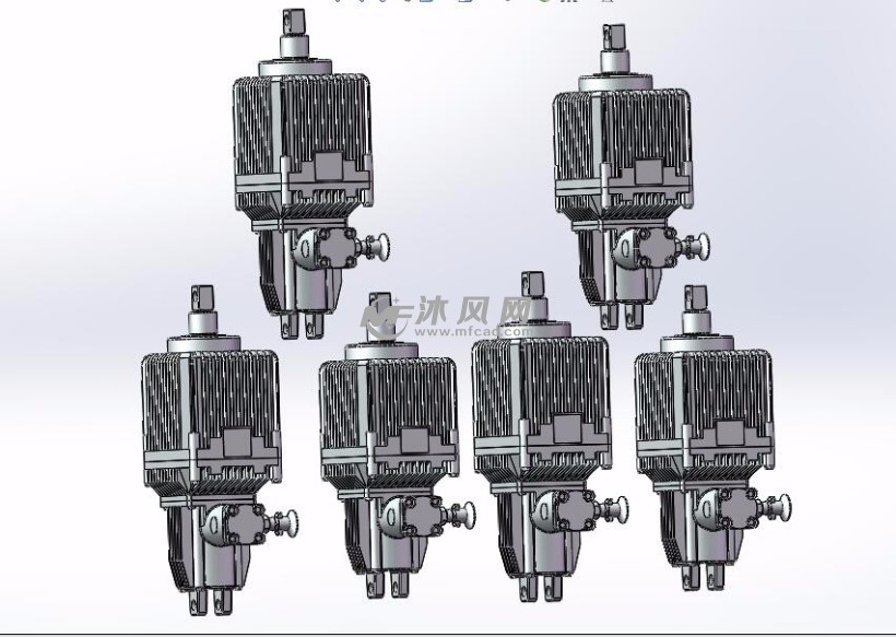 6款bed1216bed30112系列隔爆型电力液压推动器模型