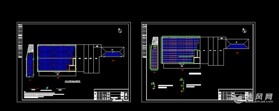 光伏設計cad圖紙