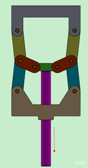 四连杆增力夹紧机构图纸合集的封面图