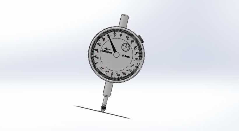 7种千分表模型图