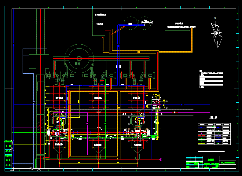 膜系统管道布置图