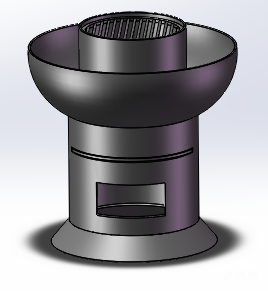 火箭爐農村柴火爐solidworks2015原創228361955100環保大元帥05272018