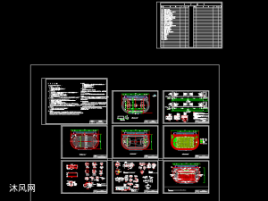 400米运动场施工详图