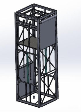 sw液压升降货梯图纸合集的封面图