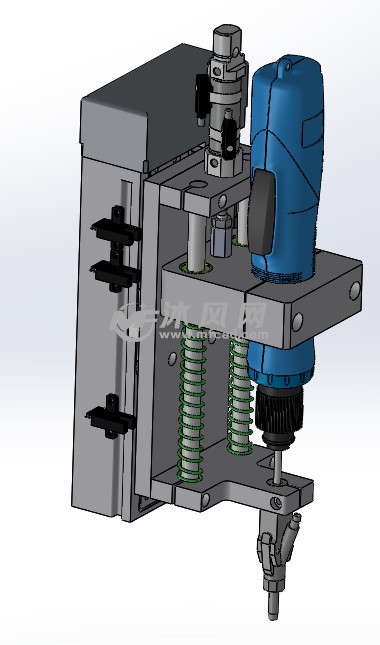 通用螺丝锁附机构