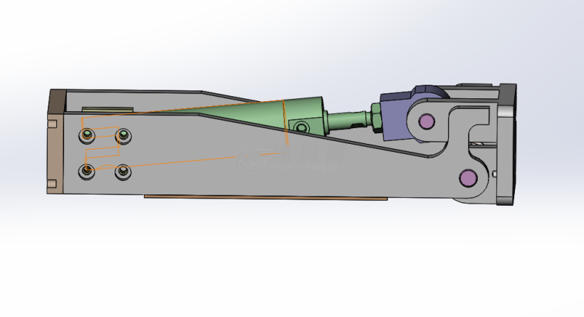 简单一种翻转机构