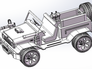 sw吉普車設計模型
