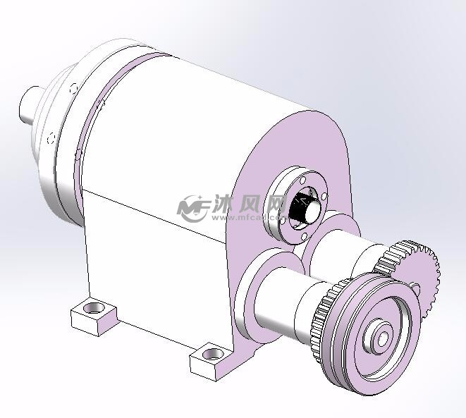 蛋白挤压成型机 - 通用设备图纸 - 沐风网