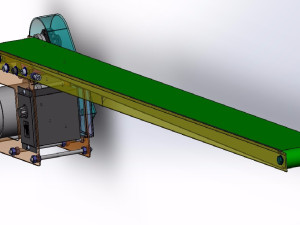 微型输送机模型图