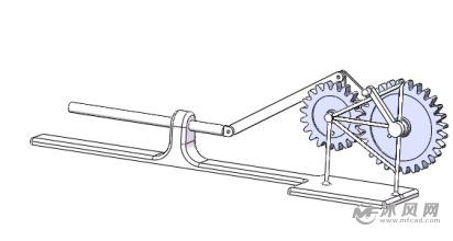 齿轮连杆组合机构简图图片