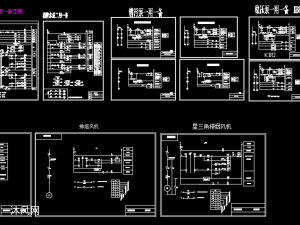 地鐵雙速風機控制原理圖