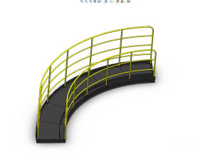 弧形平台栏杆图纸合集的封面图