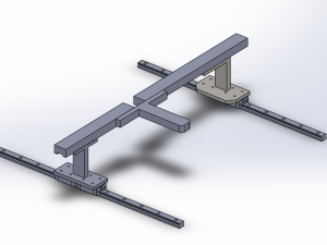 基于直线导轨的推送机构