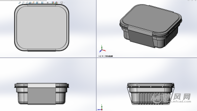 速热火锅包装盒模型-日常用品图纸-沐风网