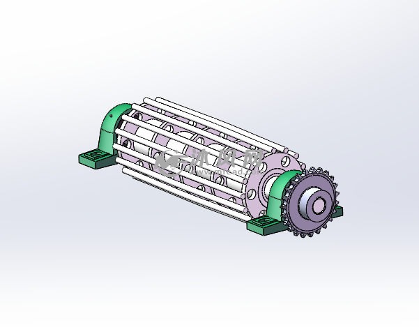sw皮带输送机图纸设计