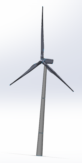 风力发电机solidworks2016700780归ling2018