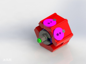 翻盖式钻模夹具设计 - 零部件模型图纸 - 沐风网