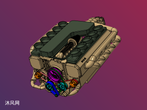 发动机简易模型
