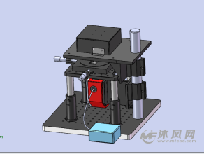 倒置显微镜-医疗设备图纸-沐风网