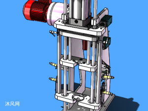 辊轮对称拍板机构 - 包装机械图纸 - 沐风网