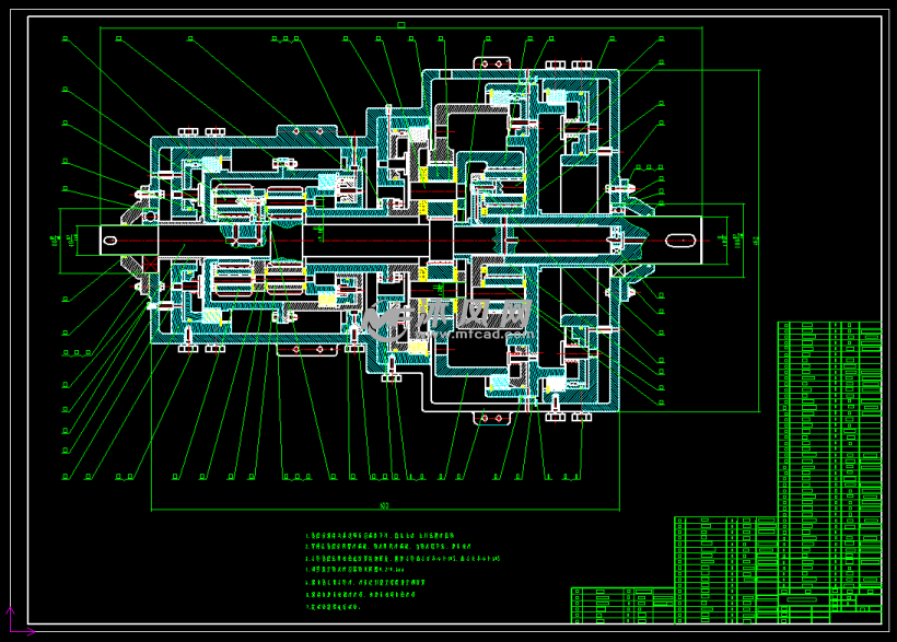 自动挡汽车变速器结构优化设计 - 设计方案图纸 - 沐风网