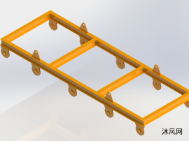 装配式预制构件吊装框架式平衡梁