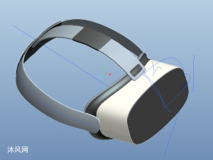 vr眼镜三维模型图纸