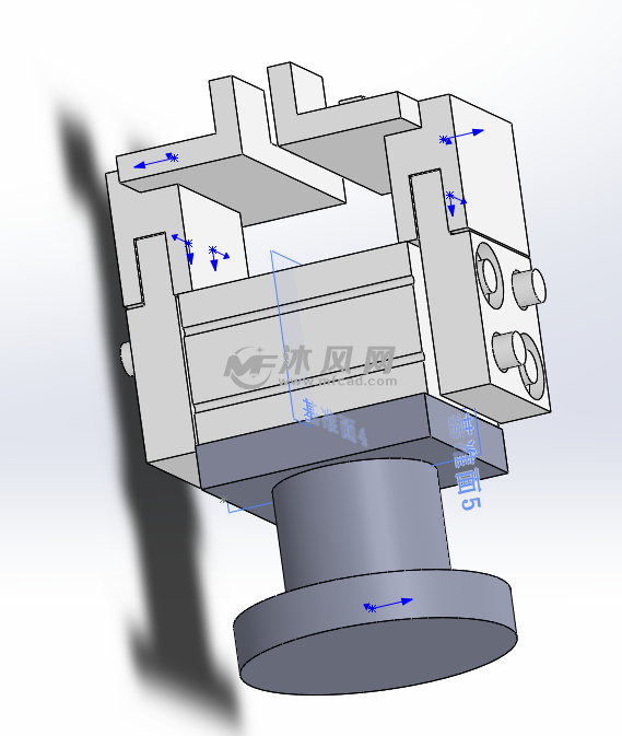 abb机器人夹具模型