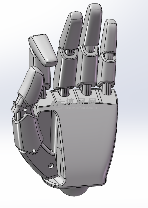 仿生機械手設計模型