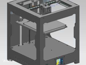 makerbot3d打印機二維圖