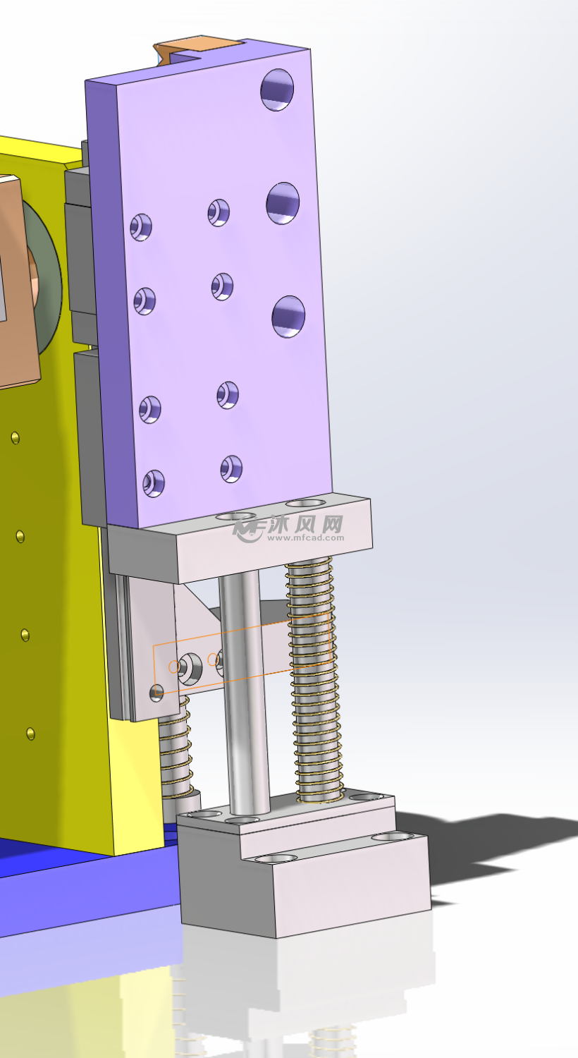 角度调整机构模型设计