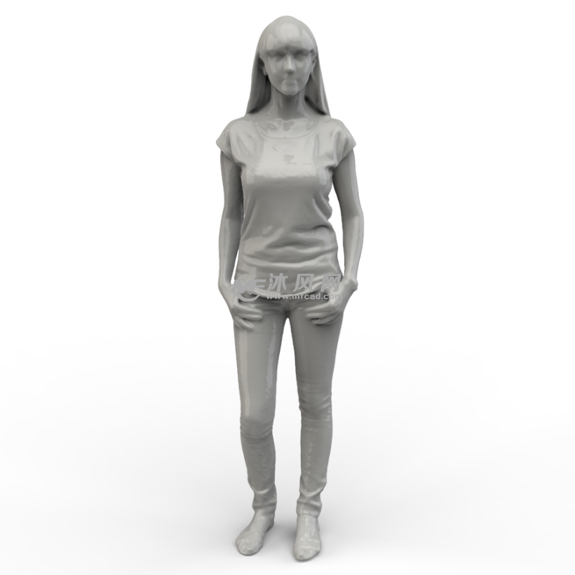 人体雕塑模型图