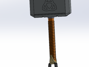 雷神之锤设计模型图