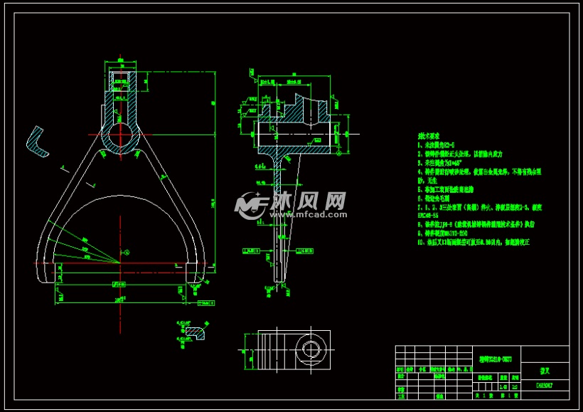 换挡拨叉加工工艺及钻孔夹具设计